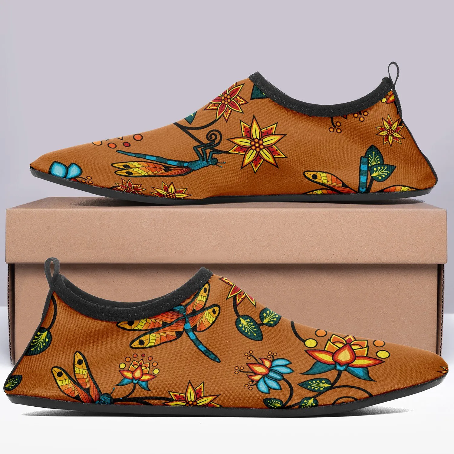 Dragon Lily Sierra Sockamoccs Slip On Shoes
