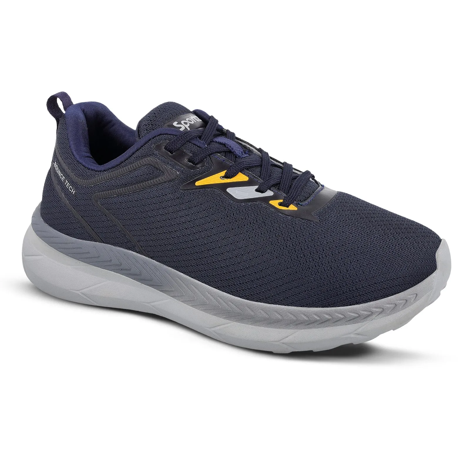 Men's Lace-up Walking Shoe - WS9607 Navy Blue
