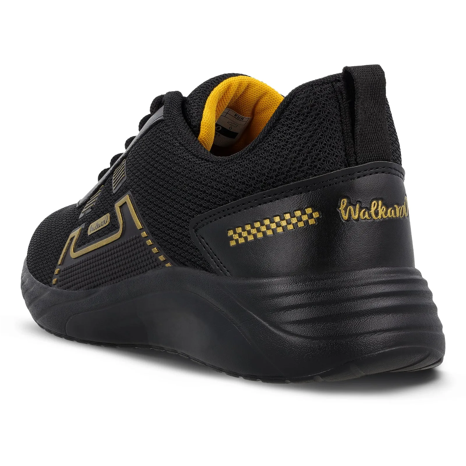 Men's Lace-up walking Shoes - WS3065 Black Gold