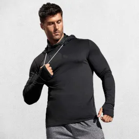 Men’s Sun Protection Hooded Shirt - UV-Resistant Outdoor Activewear