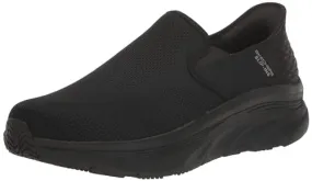 Skechers Men's Hands Free Slip-Ins D'Lux Walker SR Joden Health Care Professional Shoe, Black, 9.5