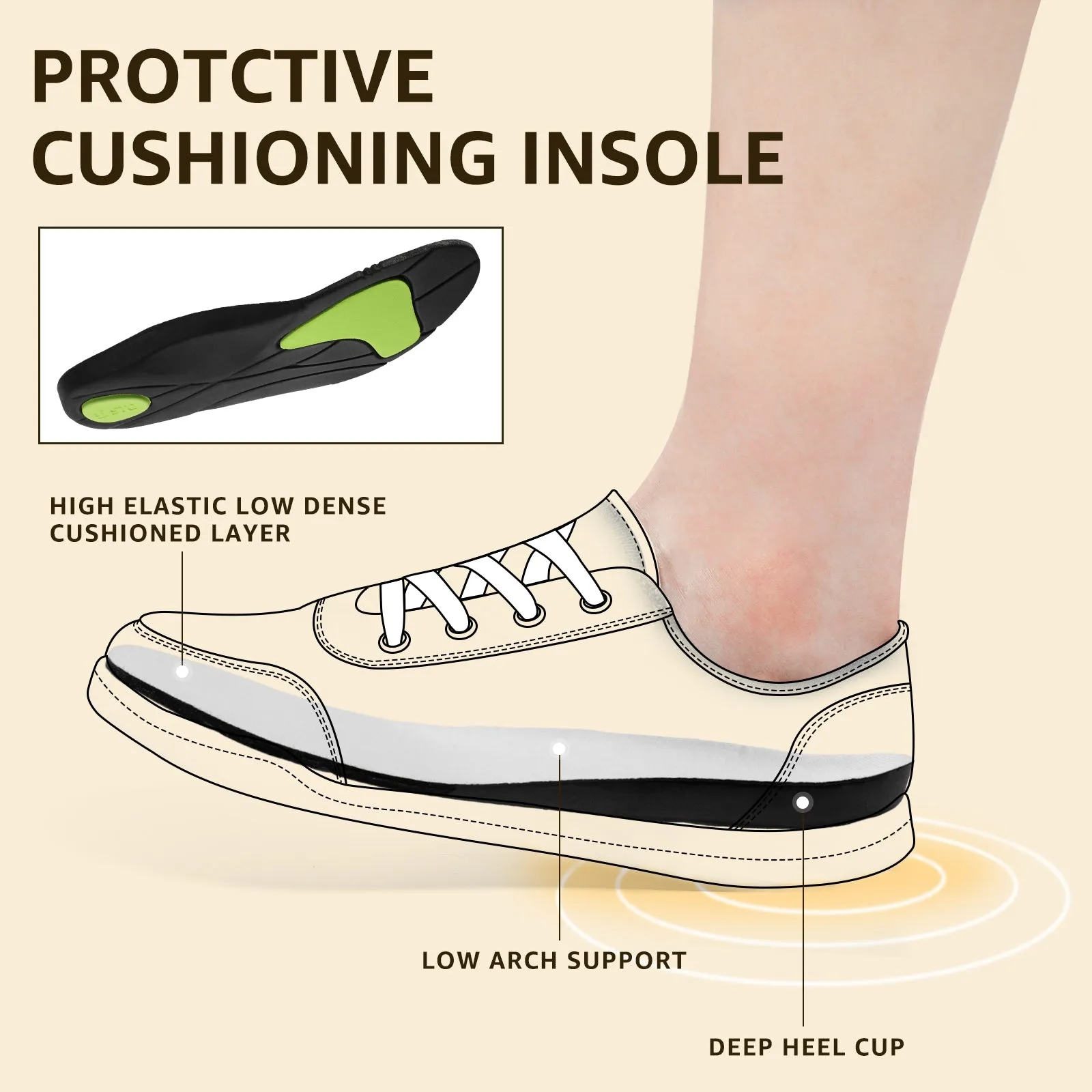 STQ Slip on Sneakers for Women Casual Canvas Shoes Machine Washable