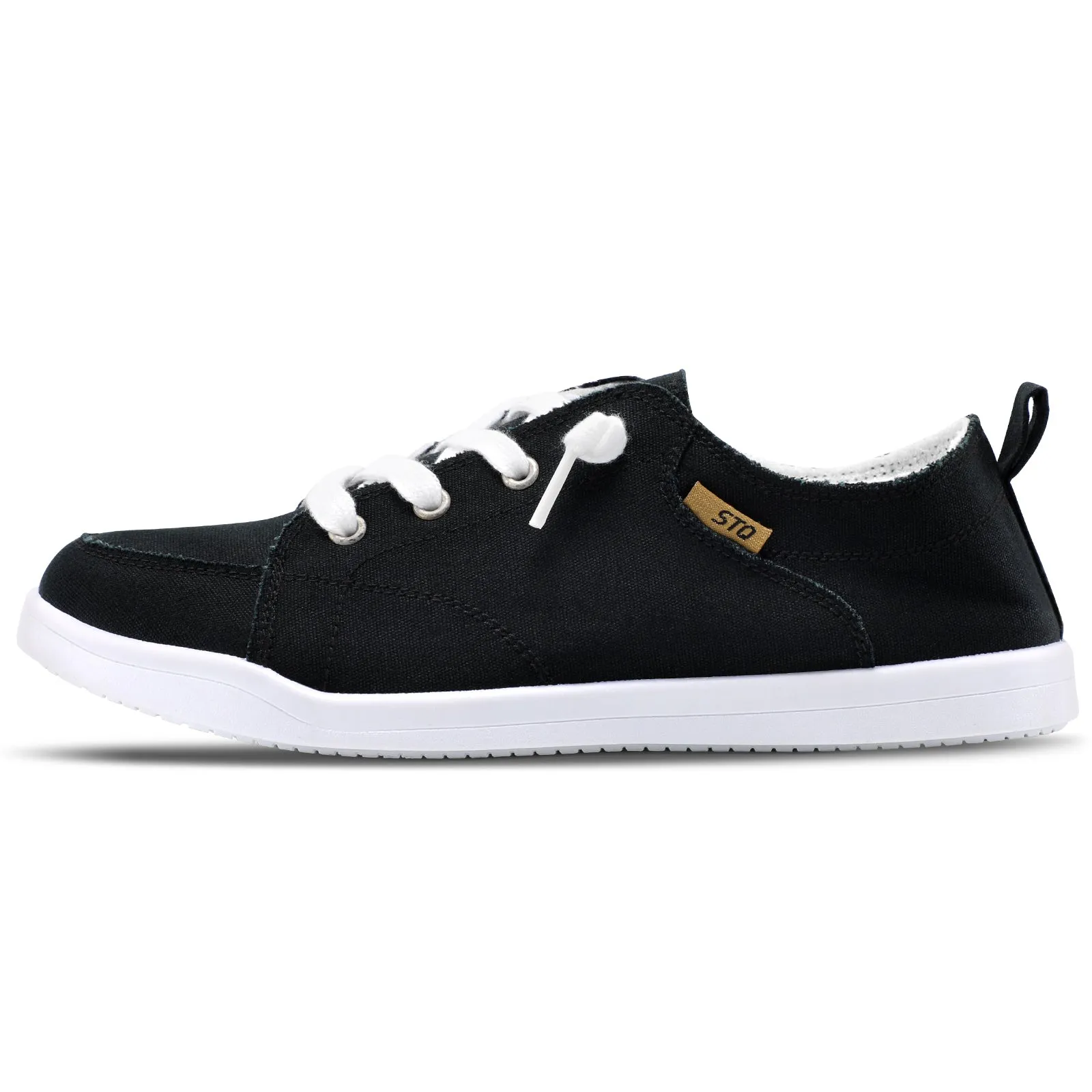 STQ Slip on Sneakers for Women Casual Canvas Shoes Machine Washable